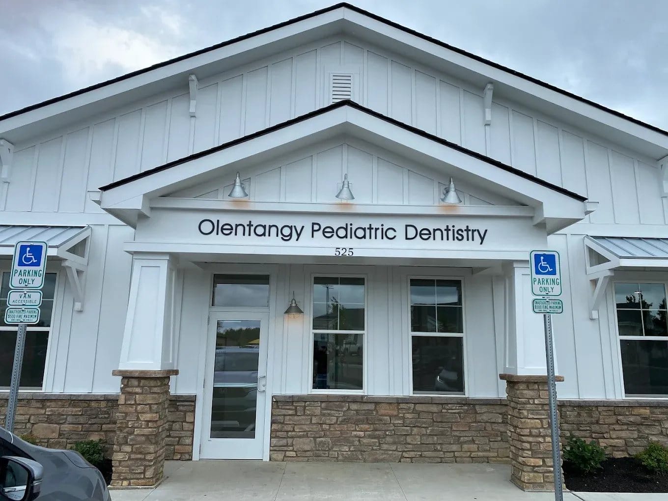 Olentangy Pediatric Dentistry building in Powell, Ohio